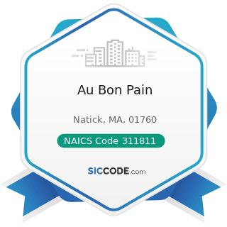Au Bon Pain - NAICS Code 311811 - Retail Bakeries