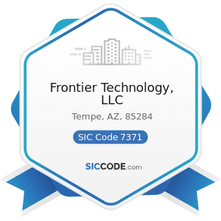 Frontier Technology, LLC - SIC Code 7371 - Computer Programming Services