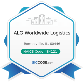 ALG Worldwide Logistics - NAICS Code 484121 - General Freight Trucking, Long-Distance, Truckload