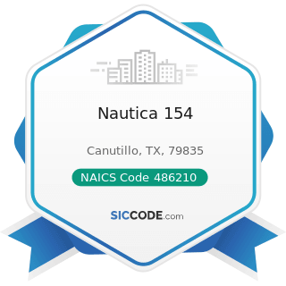 Nautica 154 - NAICS Code 486210 - Pipeline Transportation of Natural Gas