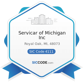 Servicar of Michigan Inc - SIC Code 4111 - Local and Suburban Transit