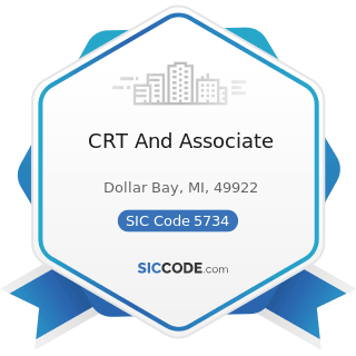 CRT And Associate - SIC Code 5734 - Computer and Computer Software Stores