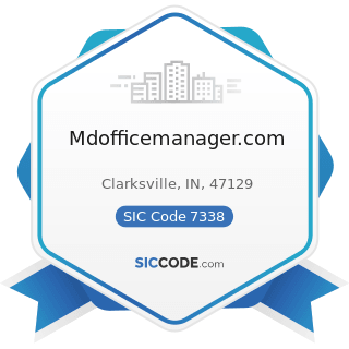 Mdofficemanager.com - SIC Code 7338 - Secretarial and Court Reporting Services