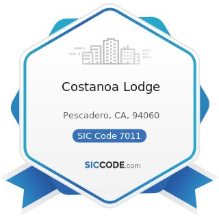 Costanoa Lodge - SIC Code 7011 - Hotels and Motels
