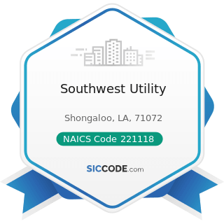 Southwest Utility - NAICS Code 221118 - Other Electric Power Generation