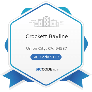 Crockett Bayline - SIC Code 5113 - Industrial and Personal Service Paper
