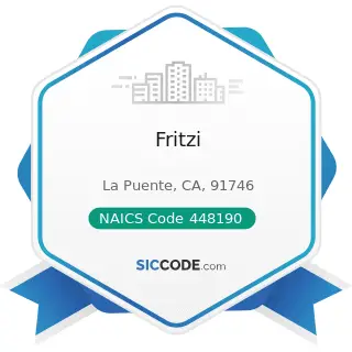 Fritzi - NAICS Code 448190 - Other Clothing Stores
