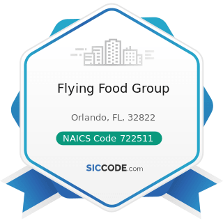 Flying Food Group - NAICS Code 722511 - Full-Service Restaurants