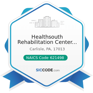 Healthsouth Rehabilitation Center Ebensberg - NAICS Code 621498 - All Other Outpatient Care...