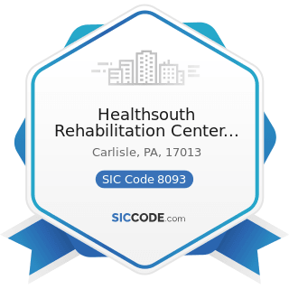 Healthsouth Rehabilitation Center Ebensberg - SIC Code 8093 - Specialty Outpatient Facilities,...