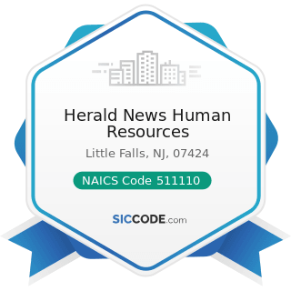 Herald News Human Resources - NAICS Code 511110 - Newspaper Publishers