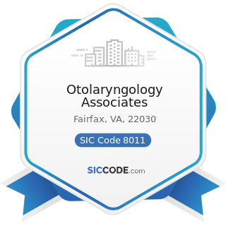 Otolaryngology Associates - SIC Code 8011 - Offices and Clinics of Doctors of Medicine