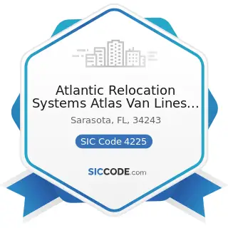 Atlantic Relocation Systems Atlas Van Lines Agent - SIC Code 4225 - General Warehousing and...