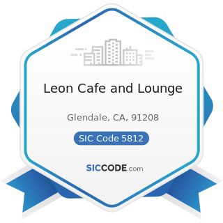 Leon Cafe and Lounge - SIC Code 5812 - Eating Places