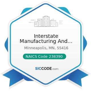 Interstate Manufacturing And Supply - NAICS Code 238390 - Other Building Finishing Contractors