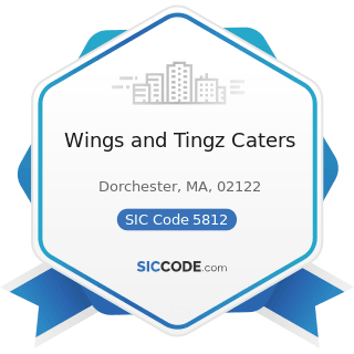 Wings and Tingz Caters - SIC Code 5812 - Eating Places