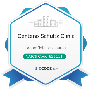 Centeno Schultz Clinic - NAICS Code 621111 - Offices of Physicians (except Mental Health...
