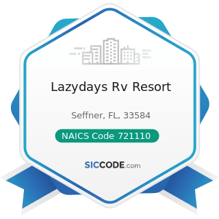 Lazydays Rv Resort - NAICS Code 721110 - Hotels (except Casino Hotels) and Motels