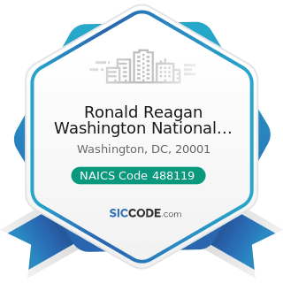 Ronald Reagan Washington National Airport - NAICS Code 488119 - Other Airport Operations