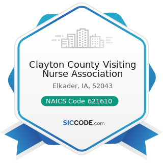 Clayton County Visiting Nurse Association - NAICS Code 621610 - Home Health Care Services