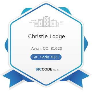 Christie Lodge - SIC Code 7011 - Hotels and Motels