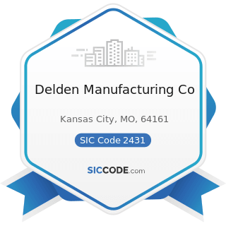 Delden Manufacturing Co - SIC Code 2431 - Millwork