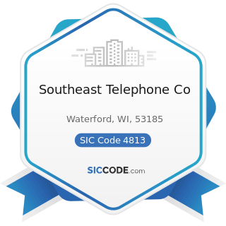 Southeast Telephone Co - SIC Code 4813 - Telephone Communications, except Radiotelephone