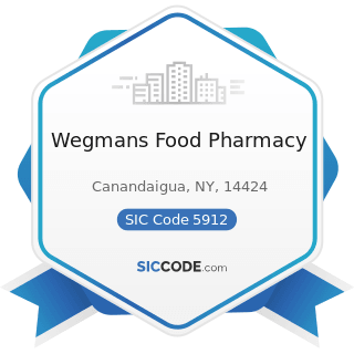 Wegmans Food Pharmacy - SIC Code 5912 - Drug Stores and Proprietary Stores