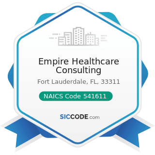Empire Healthcare Consulting - NAICS Code 541611 - Administrative Management and General...
