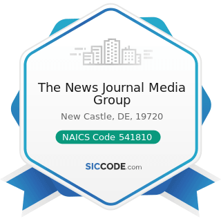 The News Journal Media Group - NAICS Code 541810 - Advertising Agencies
