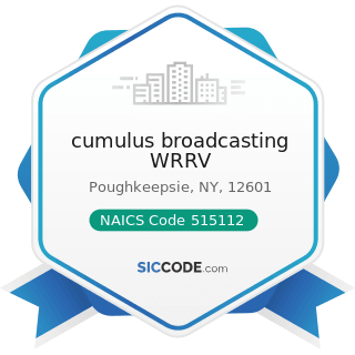 cumulus broadcasting WRRV - NAICS Code 515112 - Radio Stations