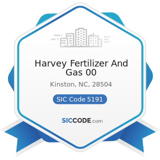 Harvey Fertilizer And Gas 00 - SIC Code 5191 - Farm Supplies