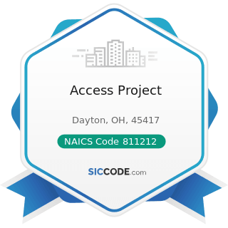 Access Project - NAICS Code 811212 - Computer and Office Machine Repair and Maintenance