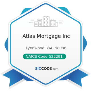 Atlas Mortgage Inc - NAICS Code 522291 - Consumer Lending