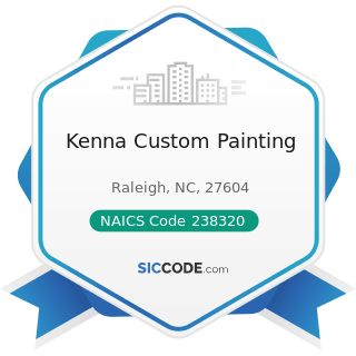 Kenna Custom Painting - NAICS Code 238320 - Painting and Wall Covering Contractors