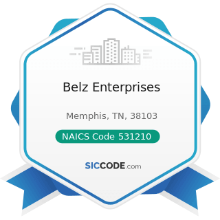 Belz Enterprises - NAICS Code 531210 - Offices of Real Estate Agents and Brokers