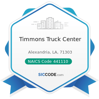 Timmons Truck Center - NAICS Code 441110 - New Car Dealers