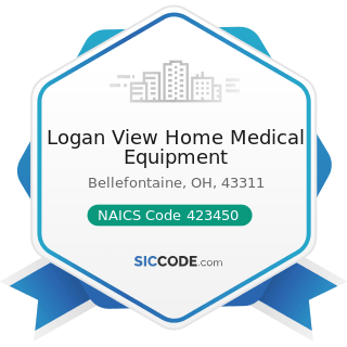 Logan View Home Medical Equipment - NAICS Code 423450 - Medical, Dental, and Hospital Equipment...