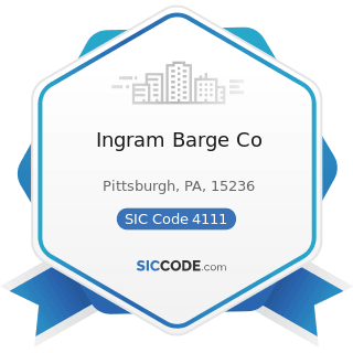 Ingram Barge Co - SIC Code 4111 - Local and Suburban Transit