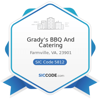 Grady's BBQ And Catering - SIC Code 5812 - Eating Places