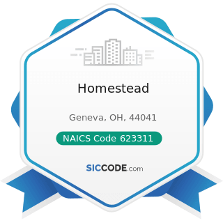 Homestead - NAICS Code 623311 - Continuing Care Retirement Communities