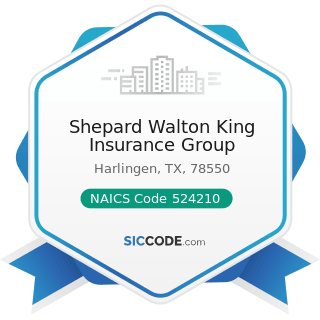 Shepard Walton King Insurance Group - NAICS Code 524210 - Insurance Agencies and Brokerages