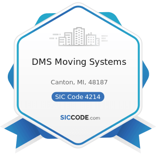 DMS Moving Systems - SIC Code 4214 - Local Trucking with Storage