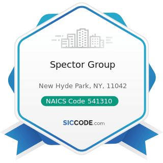 Spector Group - NAICS Code 541310 - Architectural Services