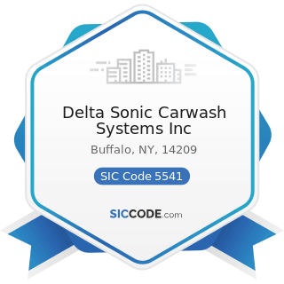 Delta Sonic Carwash Systems Inc - SIC Code 5541 - Gasoline Service Stations