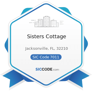 Sisters Cottage - SIC Code 7011 - Hotels and Motels