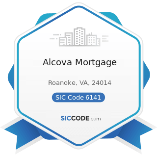 Alcova Mortgage - SIC Code 6141 - Personal Credit Institutions