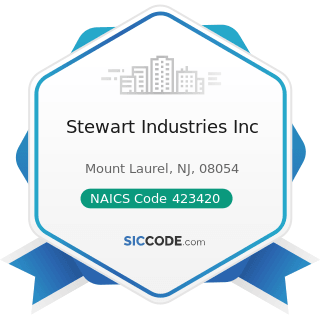Stewart Industries Inc - NAICS Code 423420 - Office Equipment Merchant Wholesalers