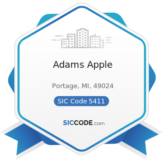 Adams Apple - SIC Code 5411 - Grocery Stores