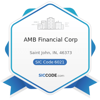 AMB Financial Corp - SIC Code 6021 - National Commercial Banks